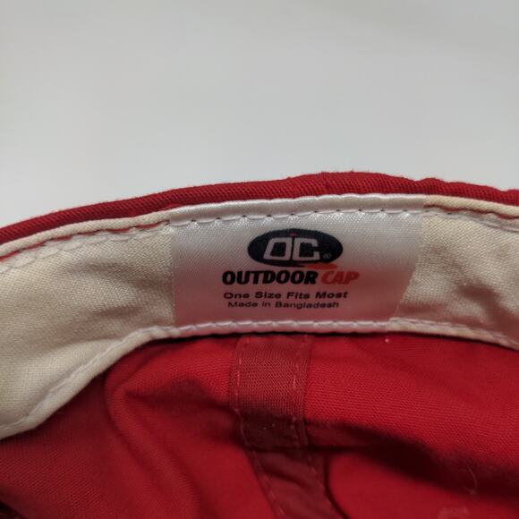 Team MLB St Louis Cardinals Strapback Hat Red Embroidered Logo OSFM - Picture 12 of 12